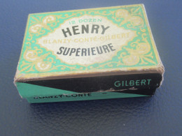 Petite Boite Carton De Plumes/HENRY Supérieure/ Blanzy-Conté-Gilbert/ Vers 1950-1960      CAH365 - Federn