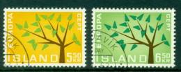 Iceland 1962 Europa CTO - Oblitérés