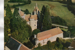 CHENERAILLES VUE AERIENNE CHATEAU D'ESTRANGSANNES CPSM 10X15 TBE - Chenerailles