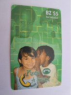 BELIZE / Prepaid Card $5,-phone A Friend/DIFFERENT BACK /  2CHILDREN ON CARD    Used Card  **15356** - Belize