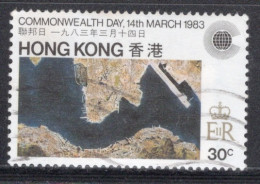 Hong Kong 1983 A Single Stamp From The Commonwealth Day In Fine Used. - Usados