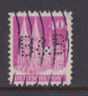 GERMANY (BRITISH AMERICAN ZONE)  -  1948 Building Definitive 40pf Used As Scan - Oblitérés