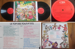 RARE 2xLP 33t RPM (12"x2) «LE TOP DES TOUT-P'TITS» (Holland, 1989) - Kinderlieder