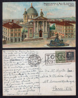 Italia - 1928 - Torino - Santuario Basilica Di Maria SS Ausiliatrice E Monumento D. G. Bosco - Kirchen