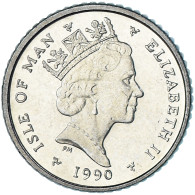 Île De Man, 5 Pence, 1990 - Isle Of Man