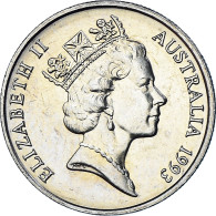 Monnaie, Australie, 5 Cents, 1993 - 5 Cents