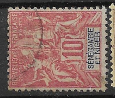 Dahomey VFU 1903 8 Euros - Used Stamps