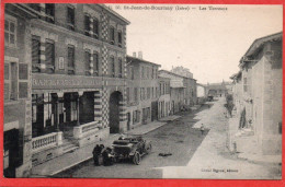 CPA 38 SAINT JEAN DE BOURNAY St Les  Terreaux  ( Grand Hotel Du Nord Voiture - Saint-Jean-de-Bournay