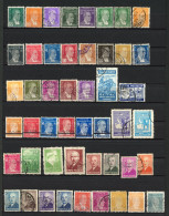 TUR 1931 à 1982  Collection  * (o)   220 Timbres Tous Différents  BE  6 Scans - Collections, Lots & Series
