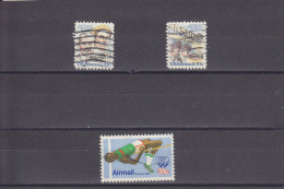U S A -  O/ FINE CANCELLED - AIRMAIL - 1978/1979 - WRIGHT BROTHERS, MOSCOW OLYMPICS - Mi. 1362/1363, 1405 - 3a. 1961-… Afgestempeld