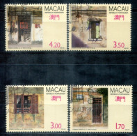 MACAO 690-693 Canc. - Türen Und Fenster, Doors And Windows, Portes Et Fenêtres - MACAU - Used Stamps