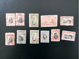 1911 Definitive Issue + 1913 No. 81-87 Overprinted Rare Selection Ensemble - Other & Unclassified