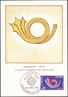 Andorre Français - Andorra CM 1973 Y&T N°226 - Michel N°MK247 - 50c EUROPA - Cartes-Maximum (CM)