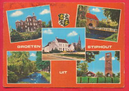 163538 / VILLAGE Stiphout   - GROETEN UIT - USED 1971 FLAME Netherlands Nederland Pays-Bas Paesi Bassi Niederlande - Helmond