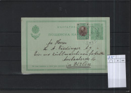 Bulgarien Michel Cat.No. Postal Stat P25 Used - Ansichtskarten