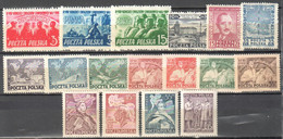 Poland 1949 - Complete Year Set - MNH(**) - Postfrisch - Années Complètes