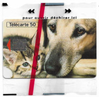 France - En0978 - Cat & Dog Animals, 06.1994, 50Units, 6.500ex, NSB - 50 Eenheden