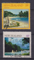 New Zealand 1981/82 Mi. 825, 845 Landschaften - Oblitérés