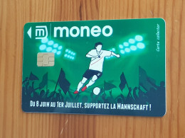 JOLIE CARTE MONEO PORTE MONNAIE ELECTRONIQUE FOOTBALL MANNSCHAFT 100ex T.B.E !!! - Monéo