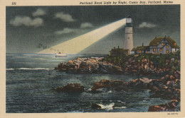 Portland Head Light By Night, Casco Bay, Portland, Maine - Portland