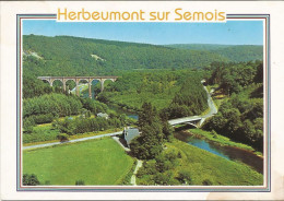 HERBEUMONT Sur SEMOIS - Viaduc Et Pont Des Conques - Oblitération De 1991 - Herbeumont