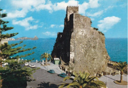 ACI CASTELLO - CATANIA - DINTORNI DI ACIREALE - CASTELLO E GIARDINI - AUTO FIAT 850 - 1978 - Acireale