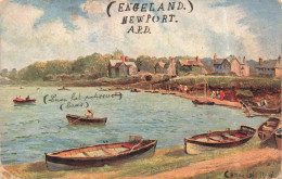 PAYS-BAS - Engeland - Newport - Colorisé - Animé - Carte Postale Ancienne - Andere & Zonder Classificatie