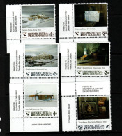 Ross Dependency SG 166-71  2017 Historic Huts,mint Never Hinged - Unused Stamps