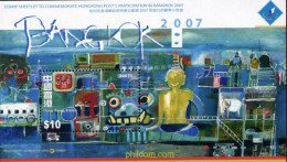 233998 MNH HONG KONG 2007 EXPOSICION FILATELICA INTERNACIONAL BANGKOK 2007 - Collections, Lots & Séries