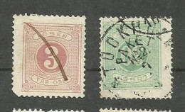 Suède TAXE N°8(B) Cote 45€ (2(A) Offert) - Postage Due