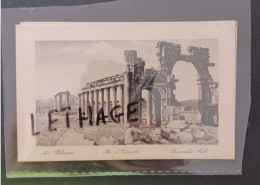 SYRIE PALMYRA ARC DE TRIONPHE POSTCARD NEW 1930 PRINT PRODUCED BY SARRAFIAN BROS BEIRUT (COLLECTOR'S) #1/147 - Asien