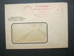 1946 , LEIPZIG , Aptierter Freistempel Auf Brief - Covers & Documents