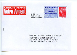 Lettre Entier Prêts-à-poster Beaujard Mieux Vivre Votre Argent - PAP : Bijwerking /Beaujard