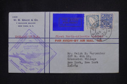 IRLANDE - Enveloppe En Recommandé De Baile Atha Cliath Pour Les USA En 1939 Par 1er Vol - L 147163 - Cartas & Documentos