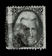 Lot # 036 1863, 2¢ Black - Nuovi