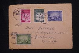 YOUGOSLAVIE - Enveloppe De Ljubljana Pour La France En 1947, Affranchissement Recto Et Verso  - L 147184 - Covers & Documents