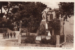 CPA  - 11 - CANET D'AUDE - Le Monument Aux Morts - Carte Animée - Bram