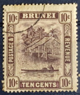 Brunei Jaar 1924 Yv.nr.57 Used - Brunei (...-1984)