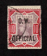 Lot # 718 Office Of Works Official, 1902, 10d Dull Purple & Carmine - Dienstmarken