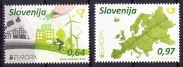 Slovenia 2016 Europa CEPT Think GREEN Environment Bicycle, Set MNH - 2016