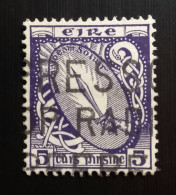 Irlande  1923 -1924 Héraldique Blason New Daily Stamp – 5P Used - Gebruikt