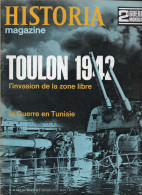 HISTORIA MAGAZINE Ww2 - N°45 - TOULON 1942, L'invasion De La Zone Libre - French