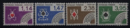 Préo N° 182 Au N° 185 De France - X X - ( F 579 ) - Jeux De Cartes - Ohne Zuordnung