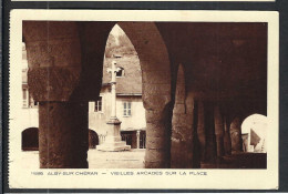 ALBY-SUR-CHERAN Ca.1900: "Vieilles Arcades Sur La Place", CP D'origine - Alby-sur-Cheran