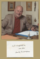 Daniel Boulanger (1922-2014) - Écrivain - Carte Dédicacée + Photo - 1983 - Schriftsteller