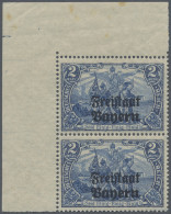 Bayern - Marken Und Briefe: 1919, Freimarke 2 Mark In B-Zähnung Im Senkrechten P - Sonstige & Ohne Zuordnung