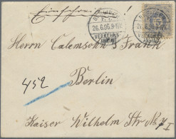 Deutsches Reich - Privatpost (Stadtpost): 1896, BERLIN/Verkehrs-Anstalt, 5 Pf. Z - Private & Local Mails