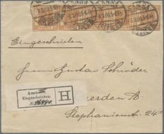 Deutsches Reich - Privatpost (Stadtpost): 1900, DRESDEN/Hansa, 3 Pf. "50 Jahre S - Correos Privados & Locales