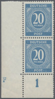 Alliierte Besetzung - Gemeinschaftsausgaben: 1946, 20 Pf Ziffer, Postfrisches, S - Other & Unclassified