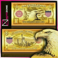$1 Billion USA Test Private Fantasy Banknote Note Plastic - Collezioni
